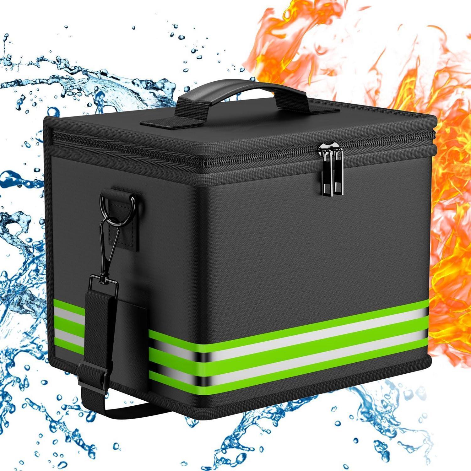 Feuerfeste Lipo Akku Tasche 24x20x18cm, Explosionsgeschützt, Wasserdicht