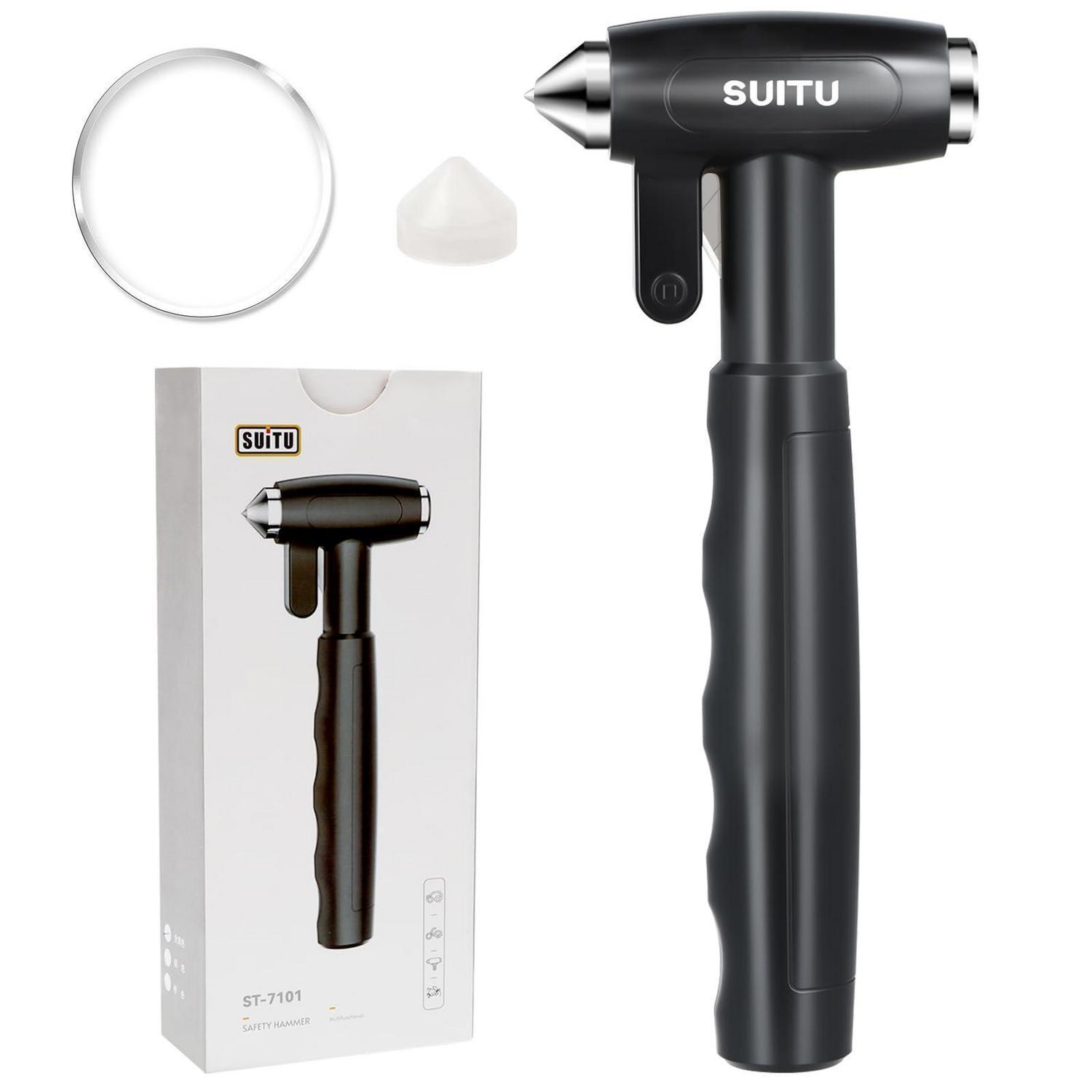 Notfallhammer 3-in-1 Mit Gurtschneider Und Fensterbrecher Für Auto Und Busse