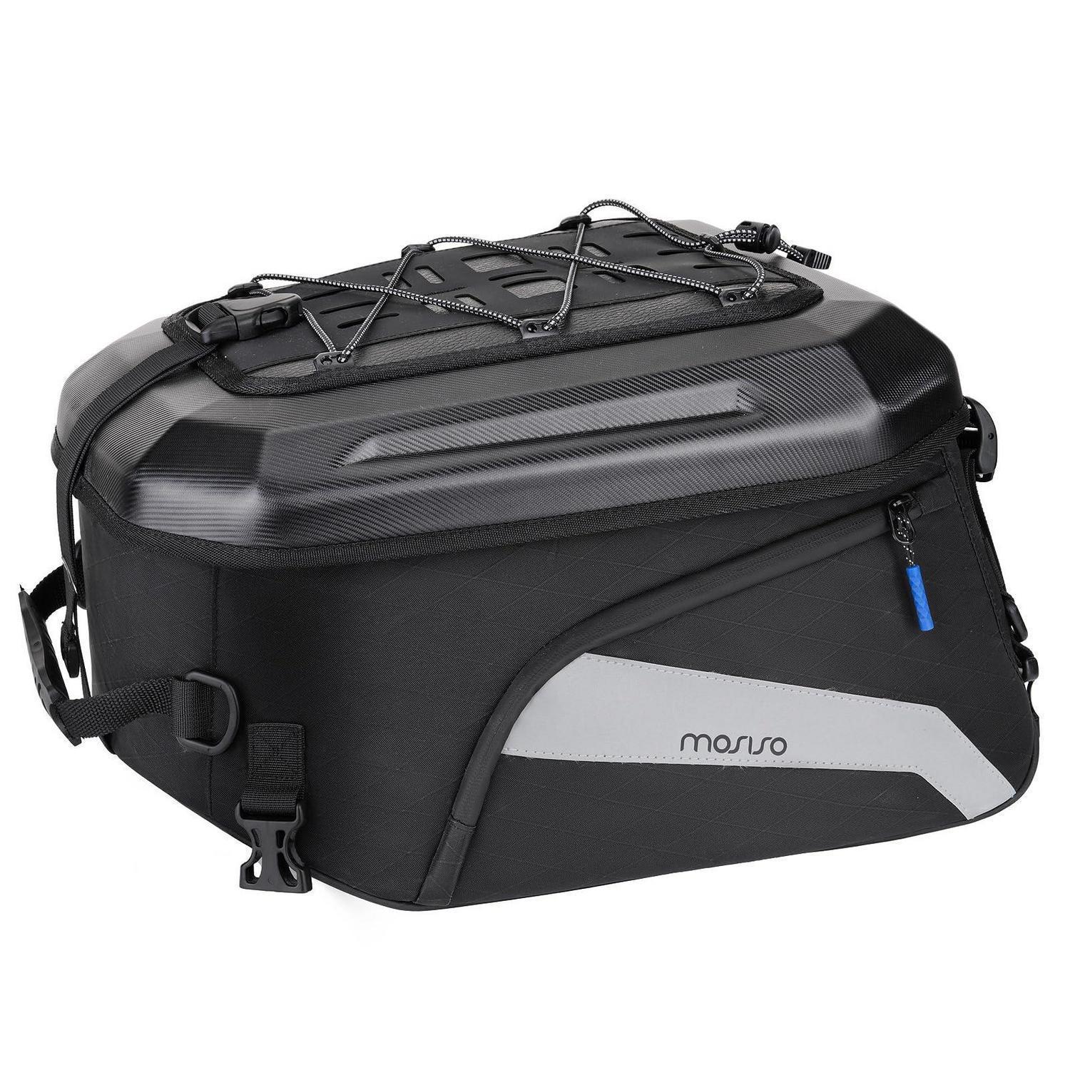 Motorrad Hecktasche Rucksack 25-35l Erweiterbar, Wasserdicht, Mit Helm-fach