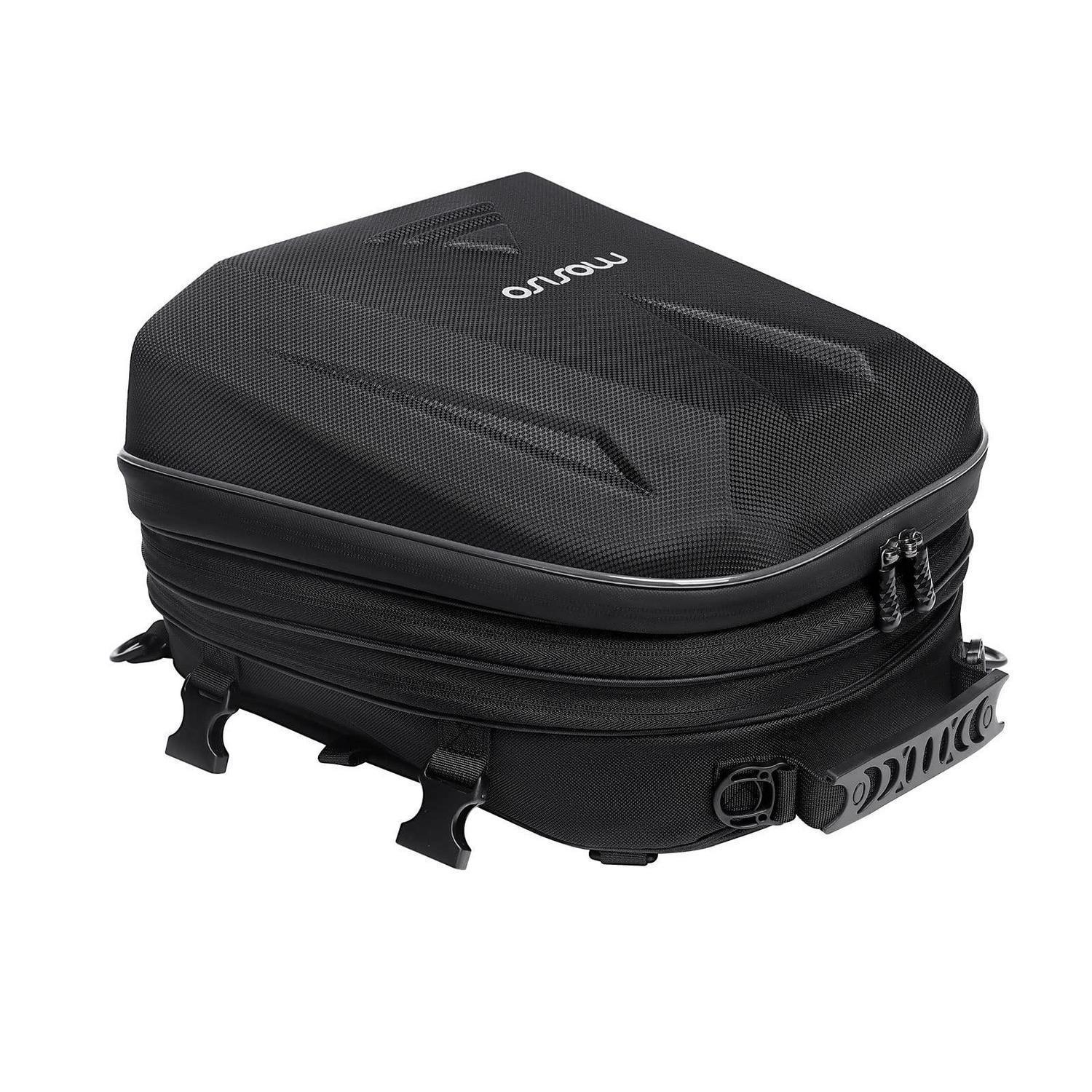 Motorradtasche Erweiterbar 20-28l, Wasserdicht, Als Rucksack Tragbar