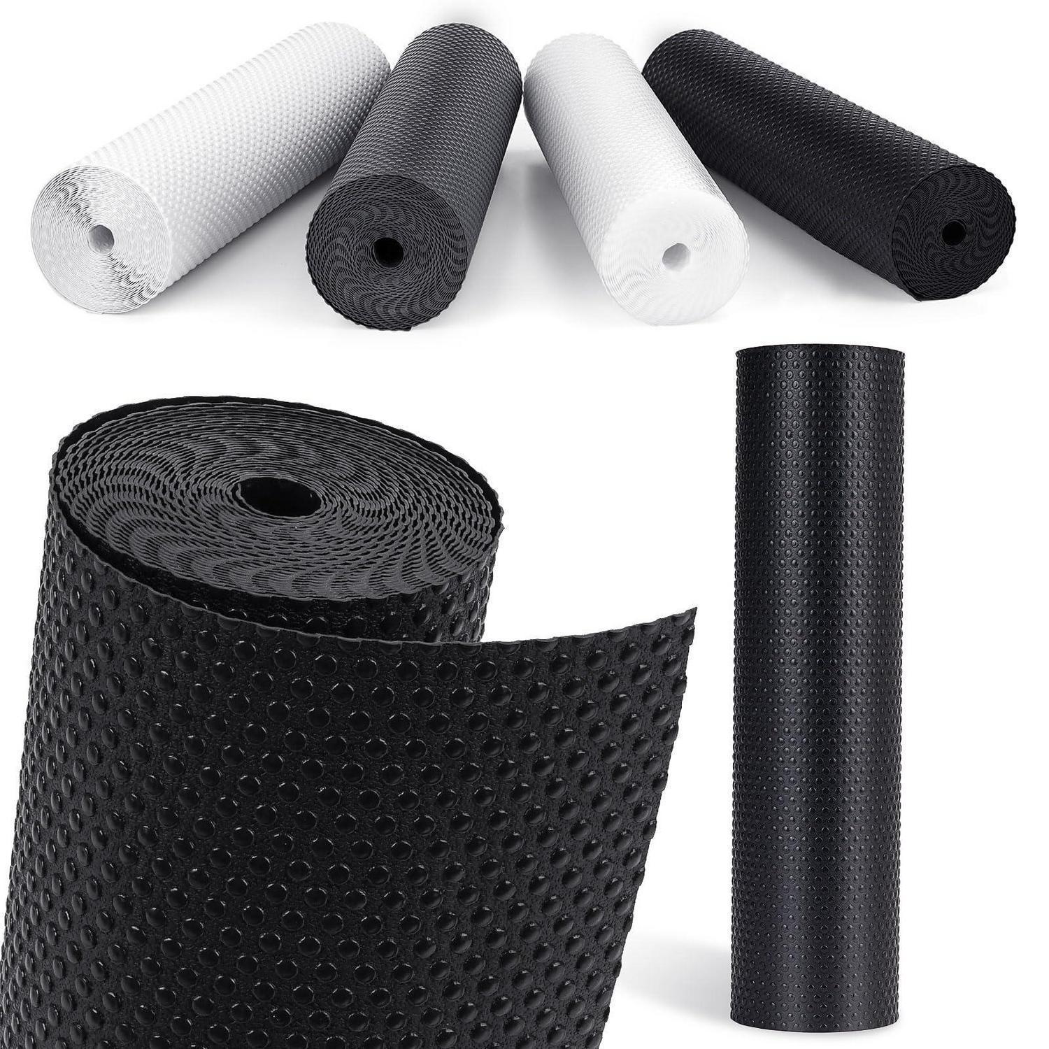 Schubladenmatte Rutschfest, Wasserdicht, 30x305cm, Schwarz
