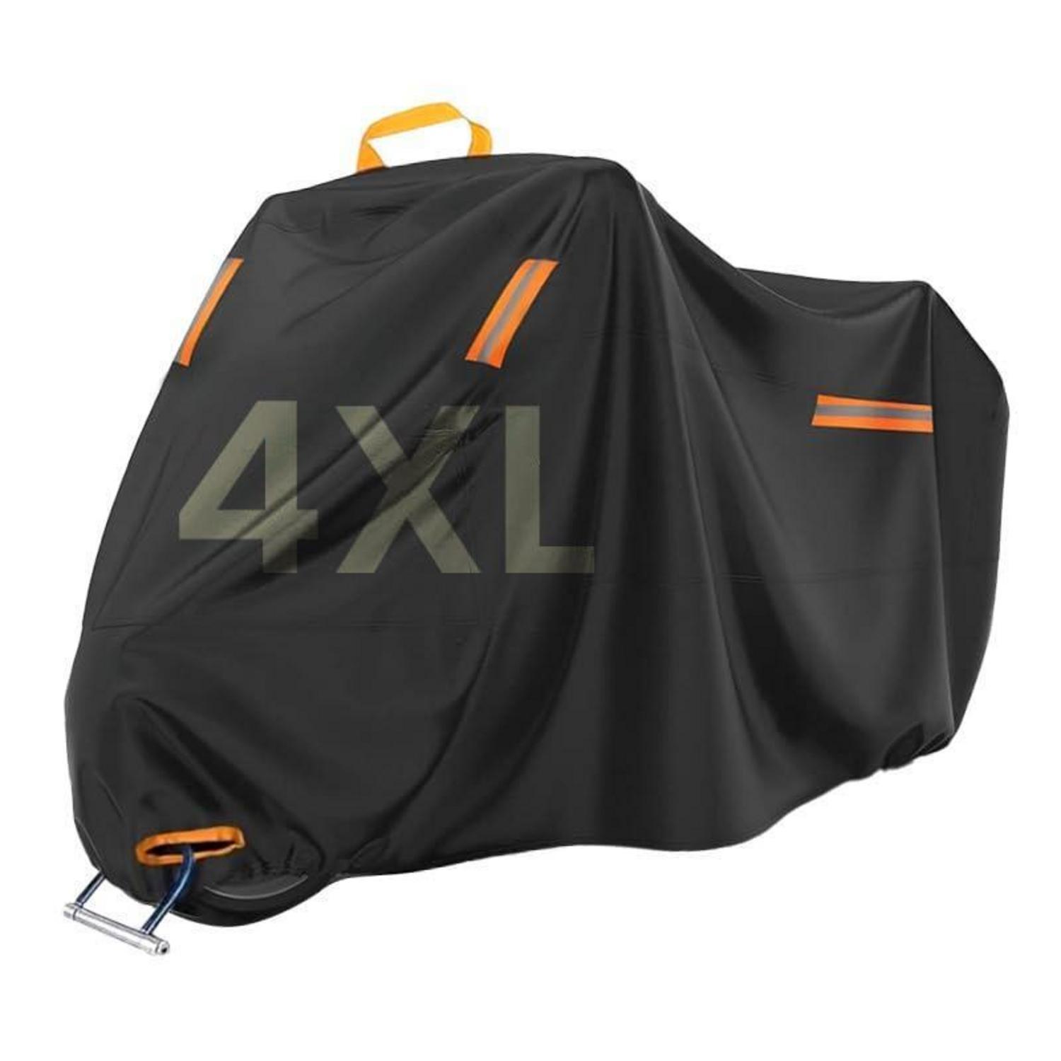 Motorrad Abdeckplane 4xl Wasserdicht 420d Uv-beständig Staubdicht Winddicht Outdoor