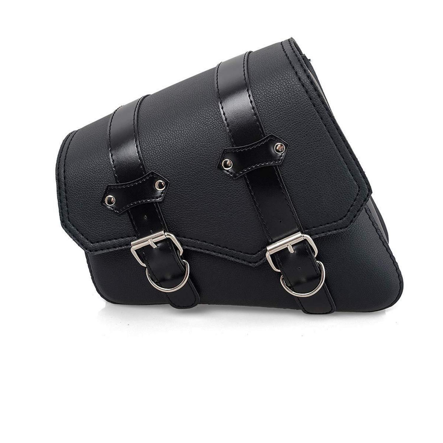 Motorrad Satteltasche Pu Leder Universal Werkzeugtasche Links Wasserdicht