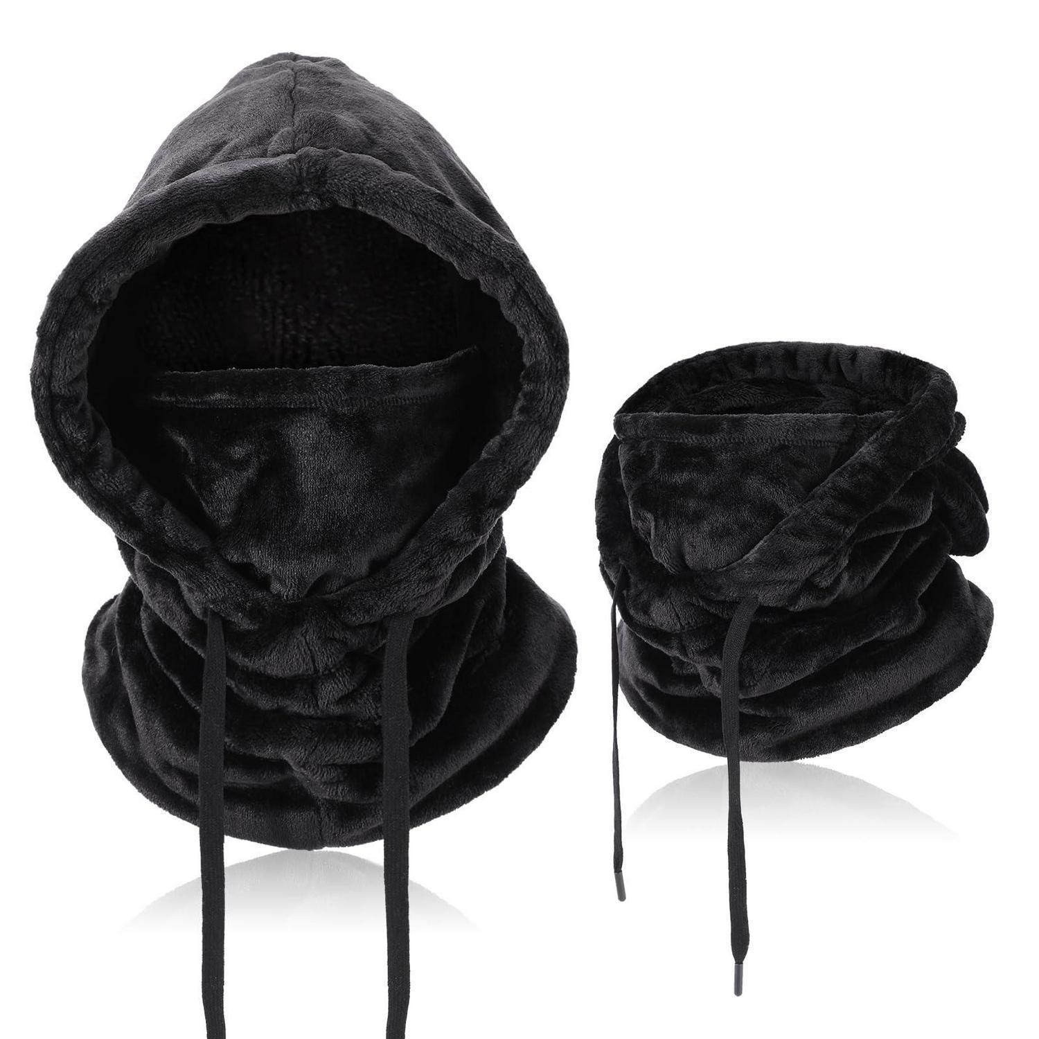 Warme Sturmhaube Mit Nackenwärmer, Fleece, Verstellbar, Für Damen Und Herren