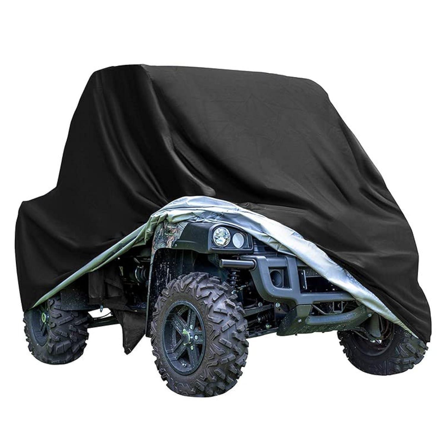 Quad Abdeckplane Xl Wasserdicht Staubdicht Uv-schutz 210d Oxford Schwarz
