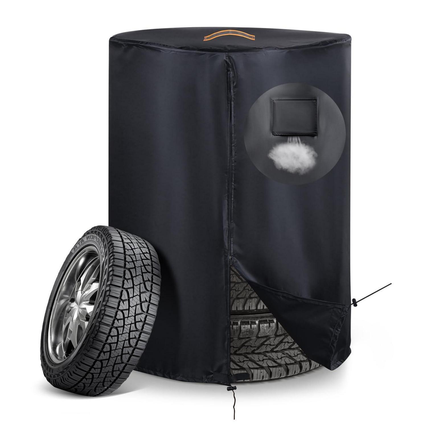 Reifenabdeckung 420d Wasserdicht Für 4 Reifen Bis 81cm Durchmesser