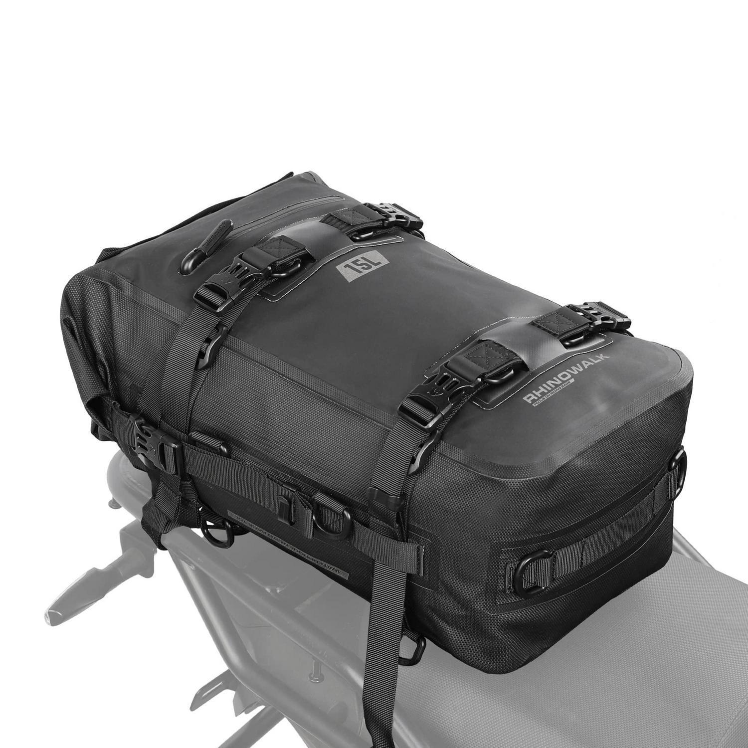 Motorrad Hecktasche 8/15/30l Wasserdicht, Als Sitztasche/satteltasche, Mit Reflektoren
