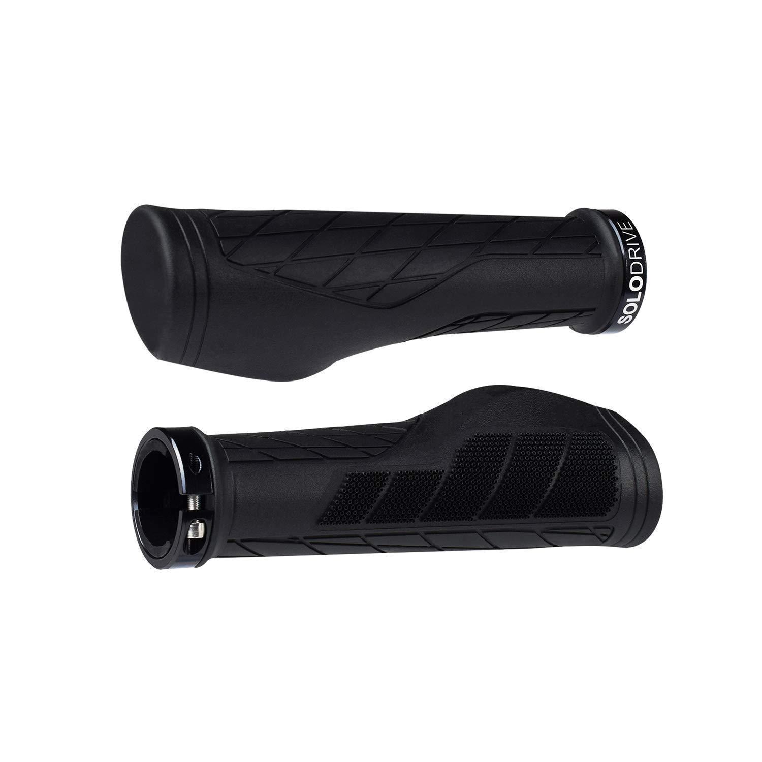 Ergonomische Fahrradgriffe Für Mtb, E-bike, Trekkingrad – Rutschfest, Schwarz