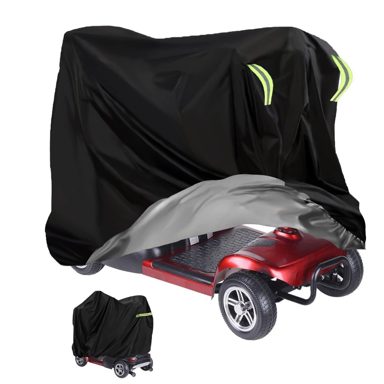 Abdeckplane Für Elektromobil 170x61x117cm, Wasserdicht, Heavy Duty Oxford, Mit Gummizug