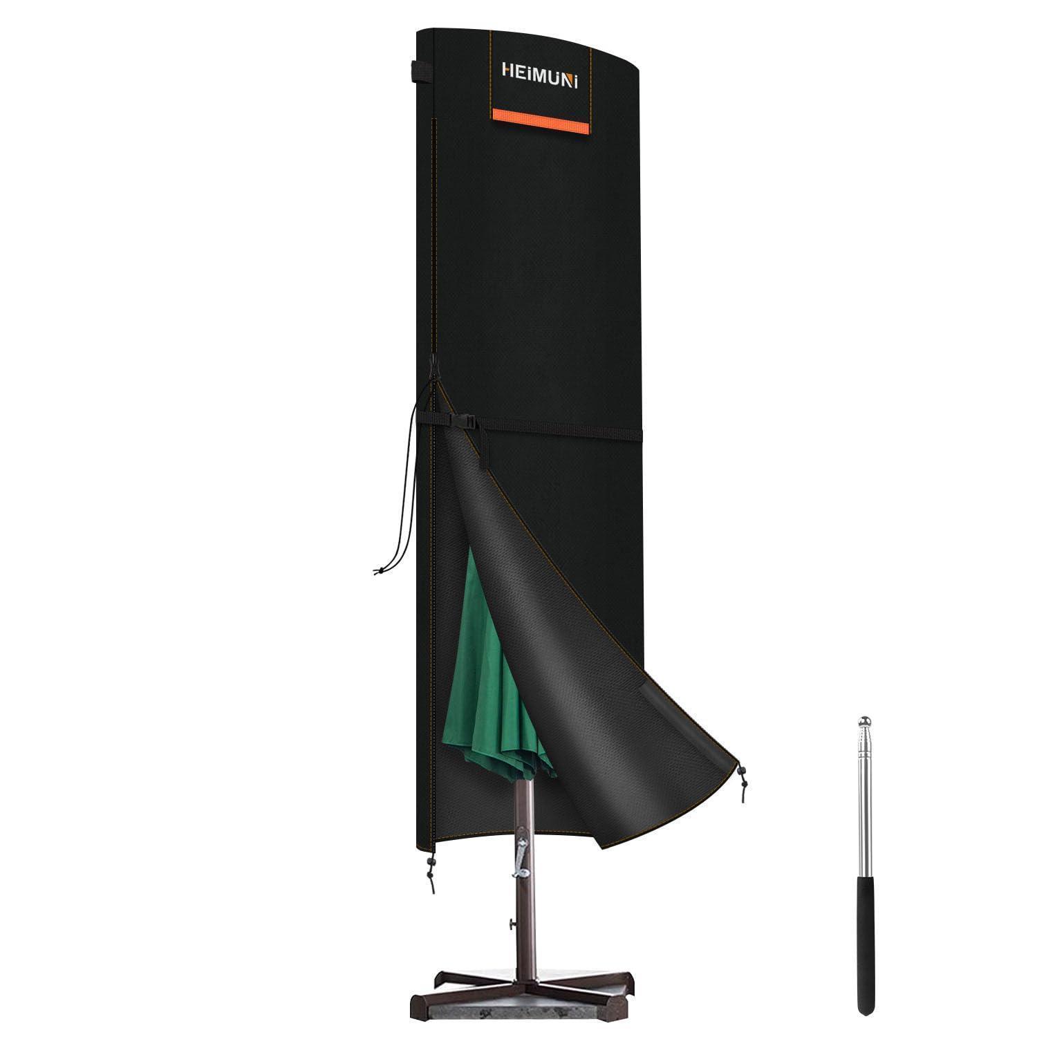 Schutzhülle Ampelschirm 230cm Wasserdicht Uv-beständig 420d Oxford Für Ø 2-4m