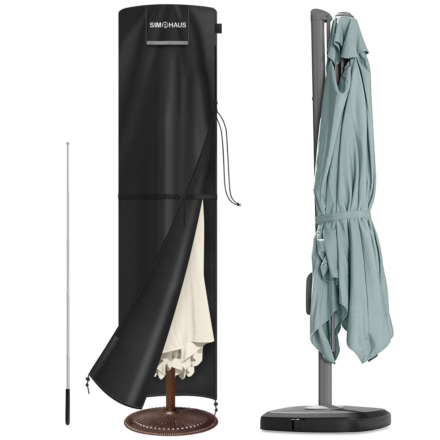 Schutzhülle Für Ampelschirm Bis 400cm Ø, Wasserdicht, Uv-beständig, 280x70/70cm
