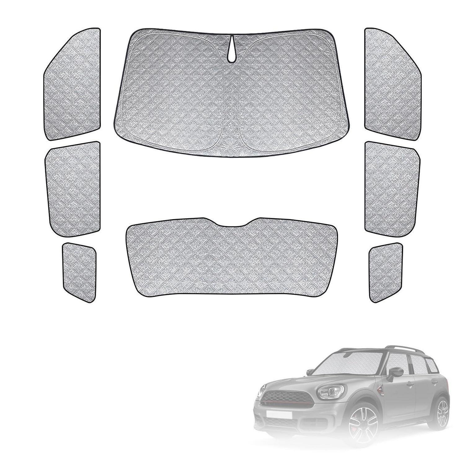 Sonnenschutz Set Für Mini Countryman F60/u25 2017-2025, 8-teilig, Ganzjahresschutz