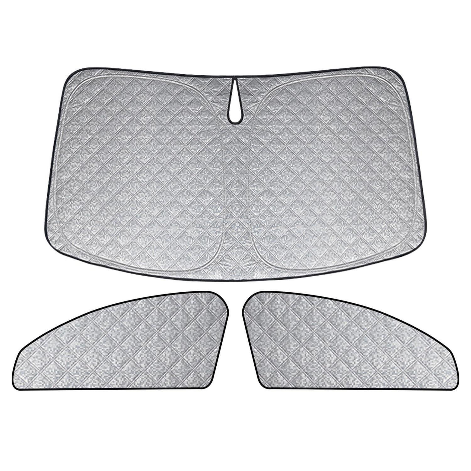 Sonnenschutz Set Für Vw T6 T6.1 Frontscheibe & Seitenfenster, 3-teilig