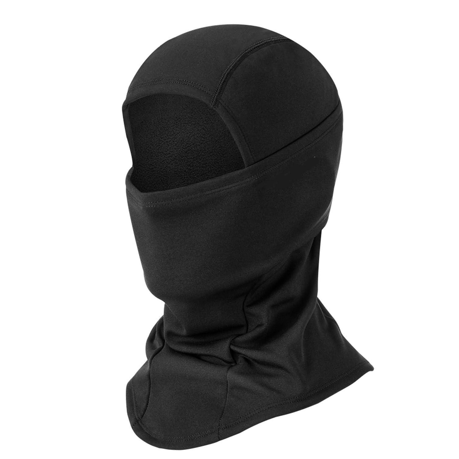 Sturmhaube Balaclava Für Damen & Herren, Schwarz, Winddicht & Warm