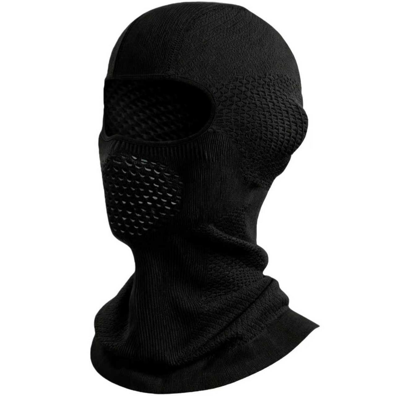 Sturmhaube Motorrad Balaclava Atmungsaktiv Winddicht Für Herren Damen Schwarz