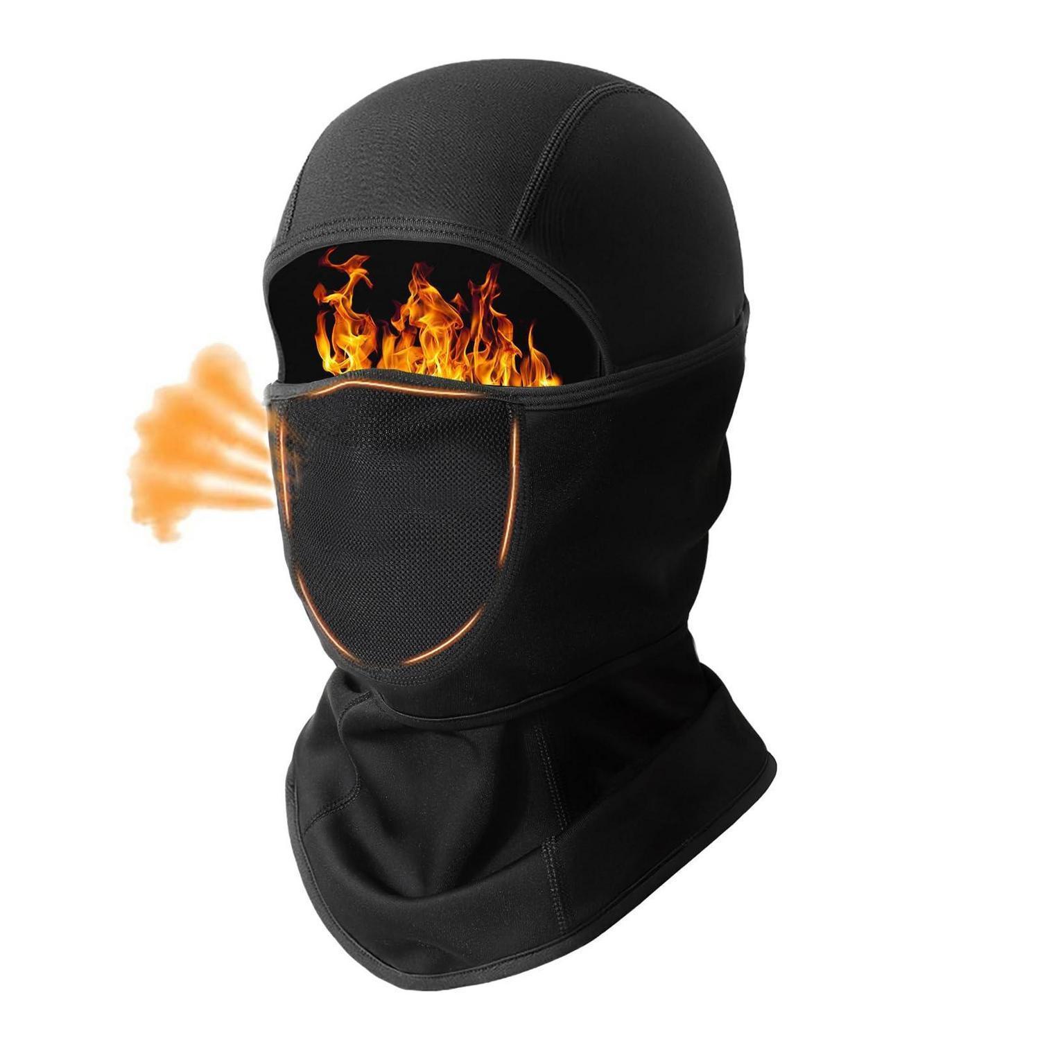 Sturmhaube Thermo Fleece Mit Atemlöchern, Winddicht, Für Damen & Herren