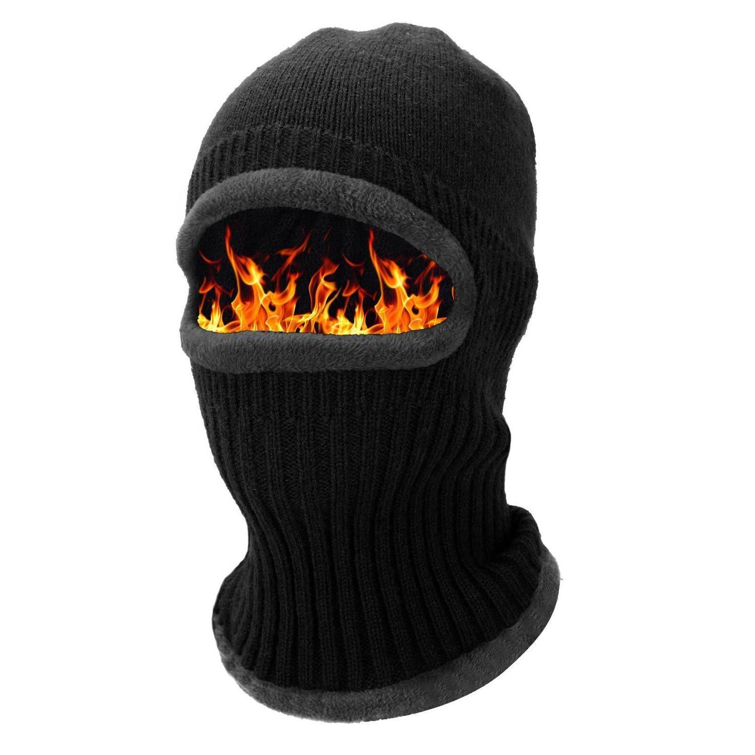 Sturmhaube Winter Für Damen & Herren, Winddicht, Warm, Atmungsaktiv, Mit Fleecefutter