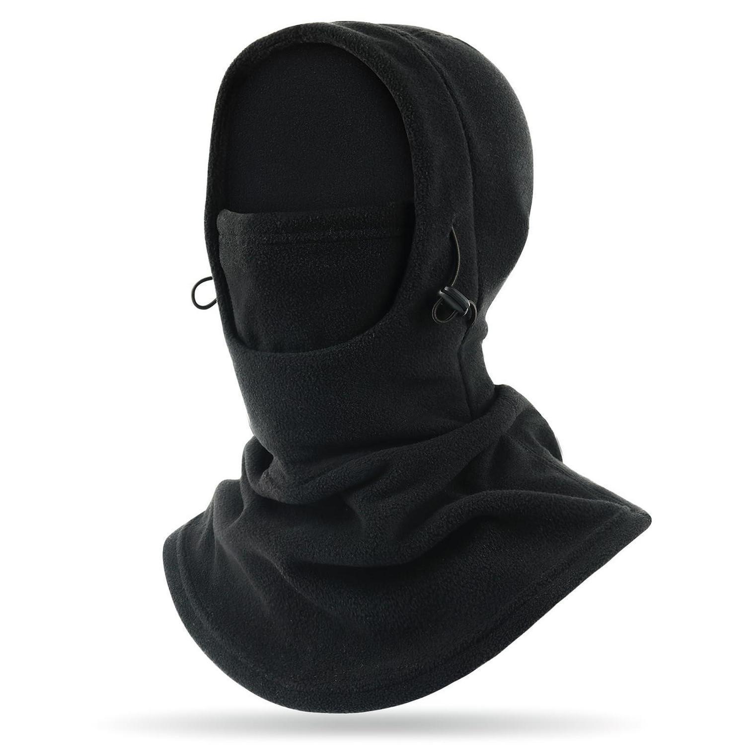 Thermo Sturmhaube Mit Kordelzug, Verstellbare Skimaske Für Damen Herren