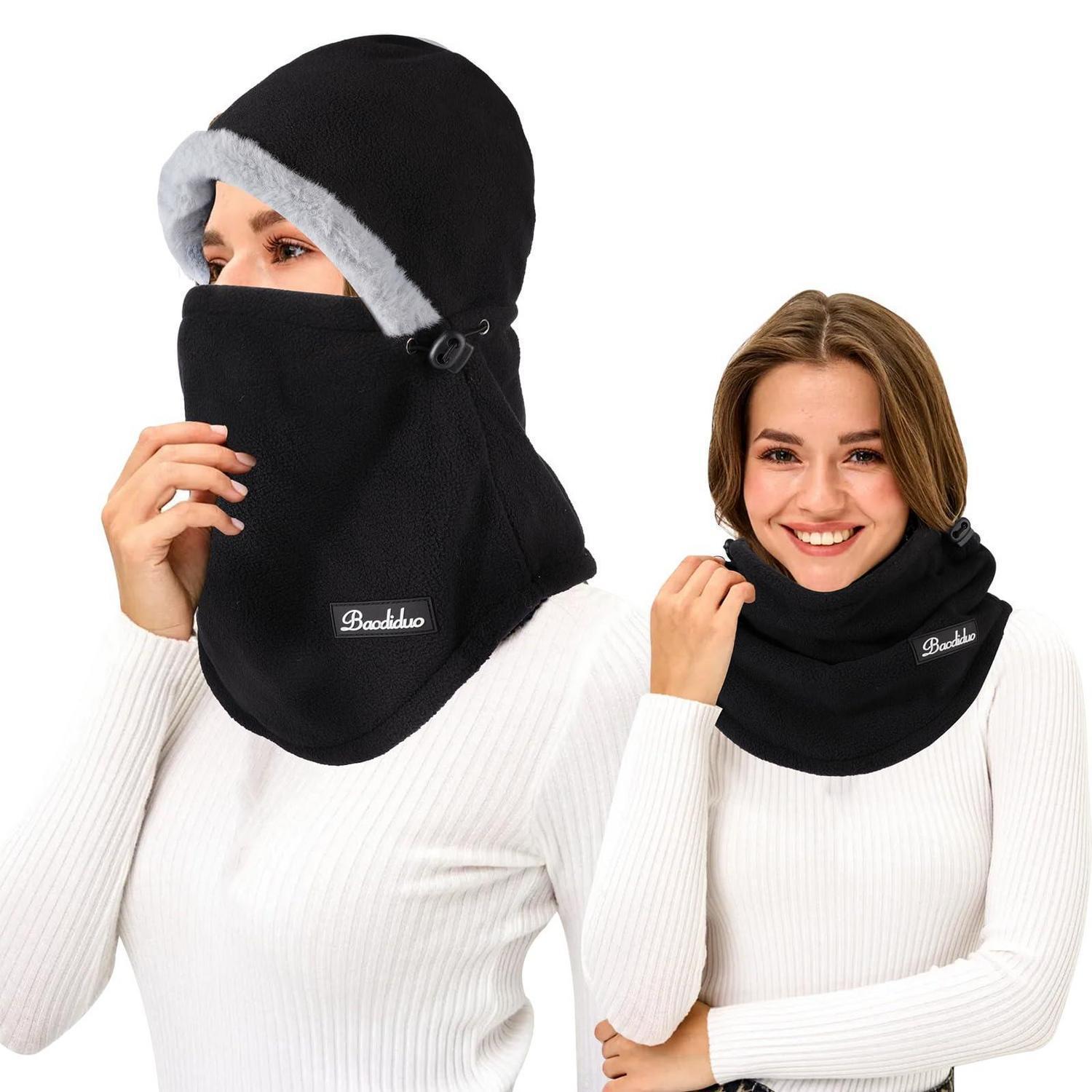 Warme Sturmhaube 3-in-1 Thermo-fleece Balaclava Für Damen Herren, Winddicht, Für Outdoor & Wintersport