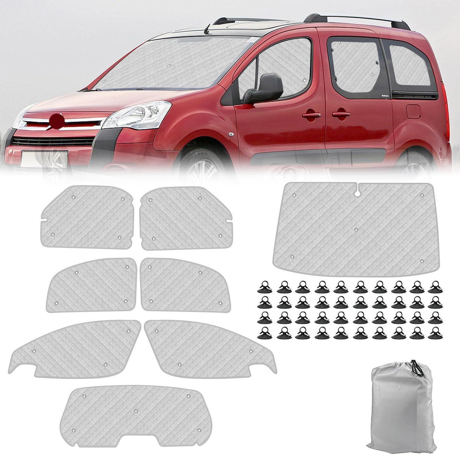 Thermomatte Fahrerhaus 8-teilig Für Citroen Berlingo/peugeot Partner 2008-2018