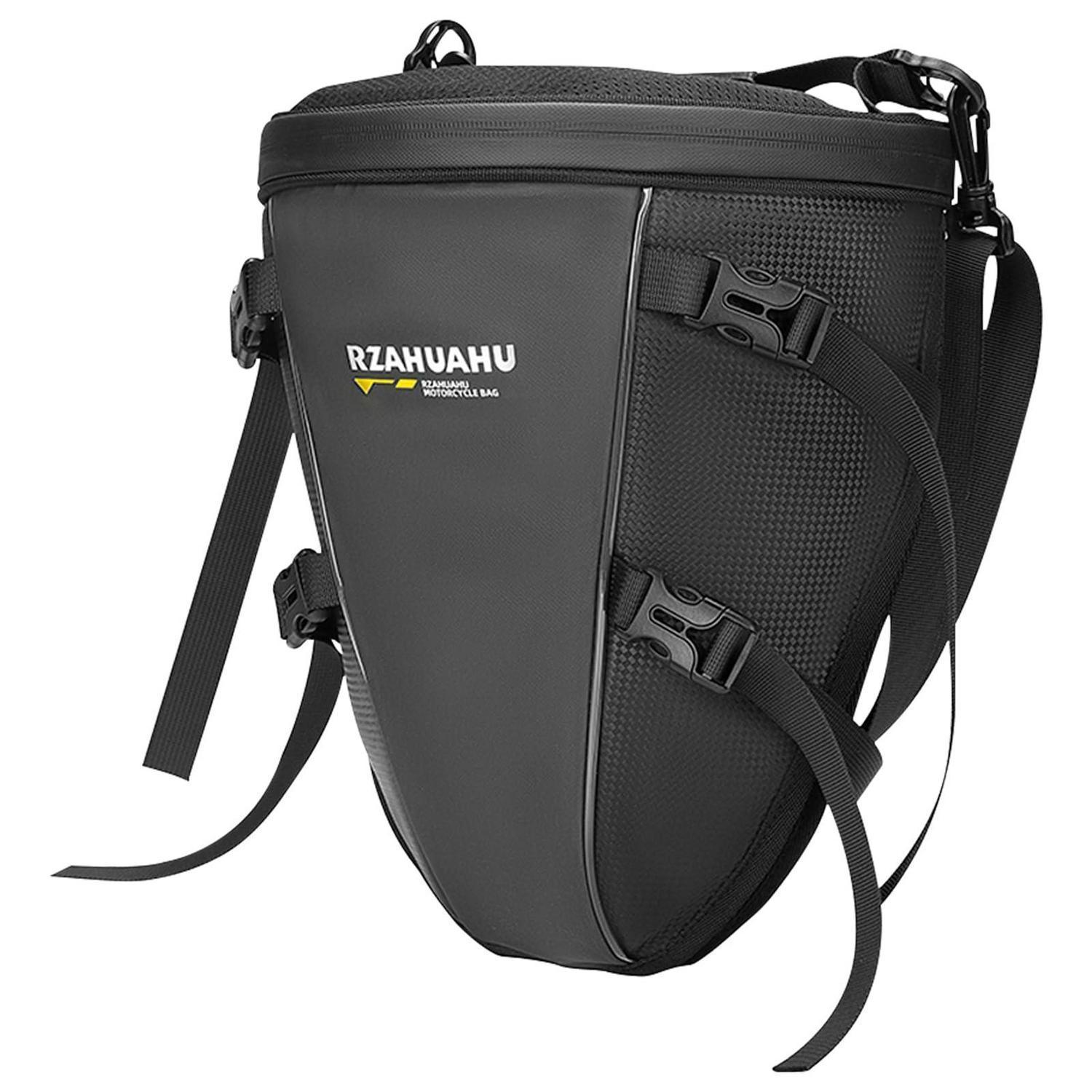 Motorrad Hecktasche 10-14l Wasserdicht Erweiterbar Mit Schultergurt Und Griff
