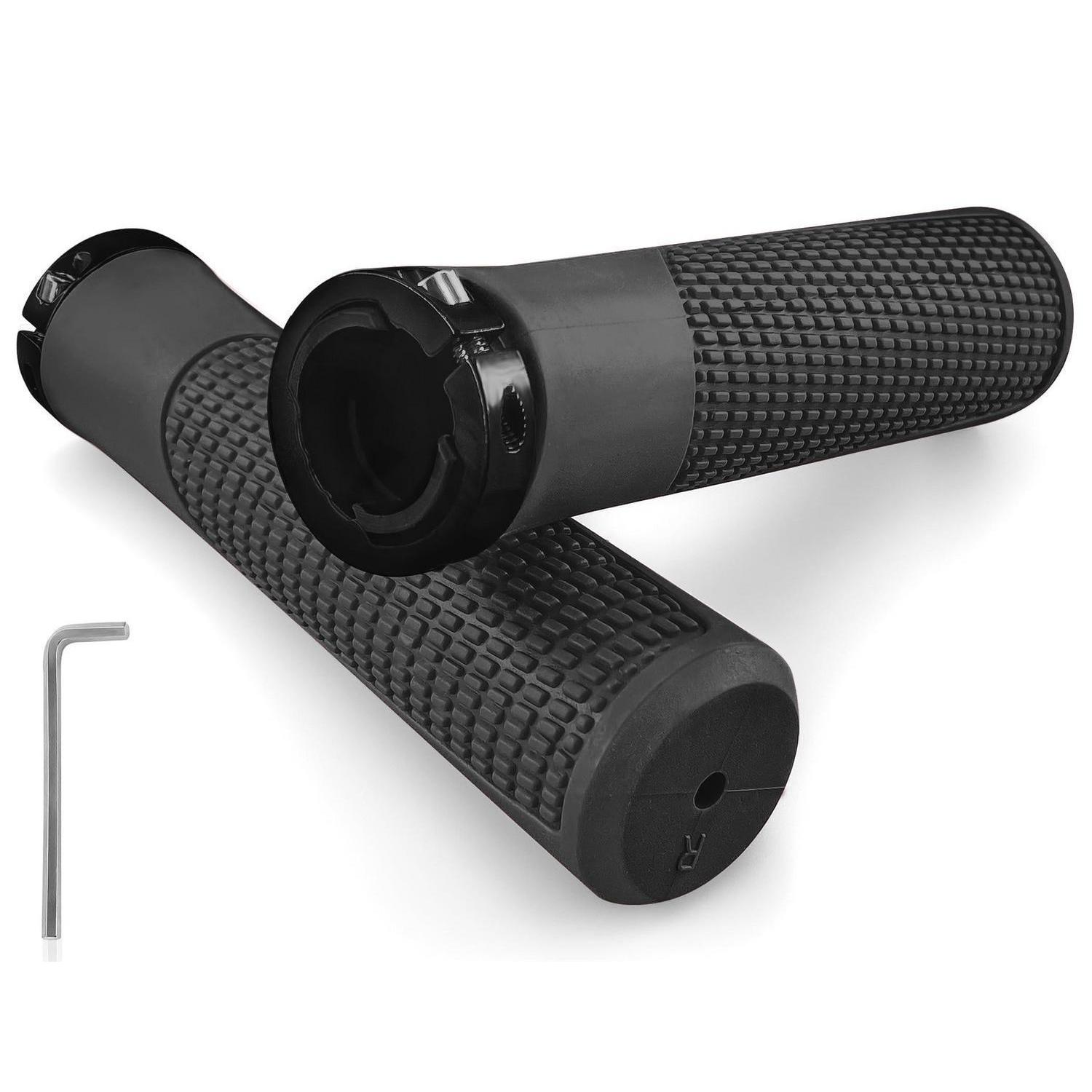 Fahrradgriffe Universal 22mm Lenkergriffe Für Mtb, Citybike, Roller Schwarz