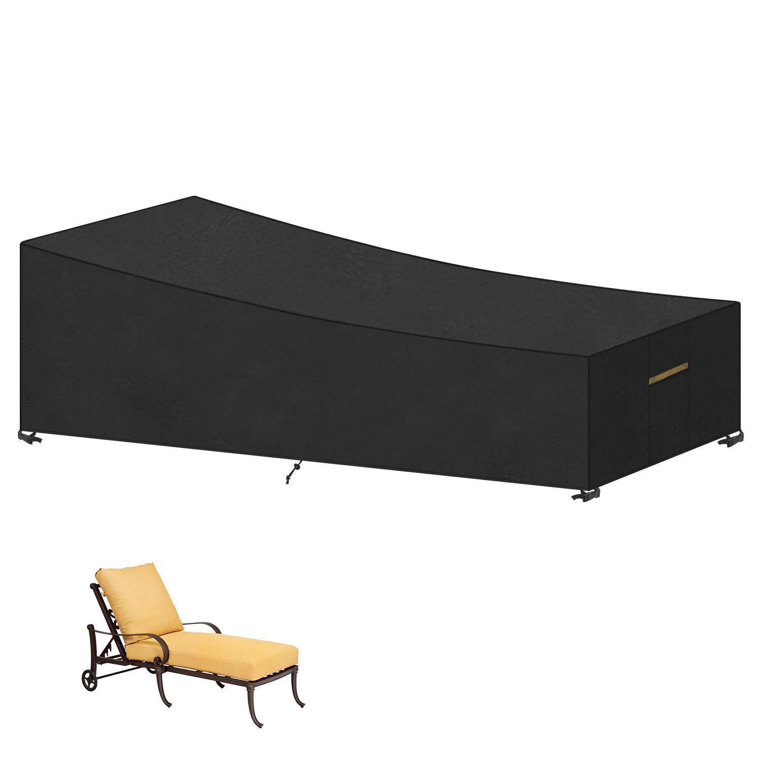 Schutzhülle Gartenliege 200x75x40/70cm Wasserdicht Uv-beständig Oxford