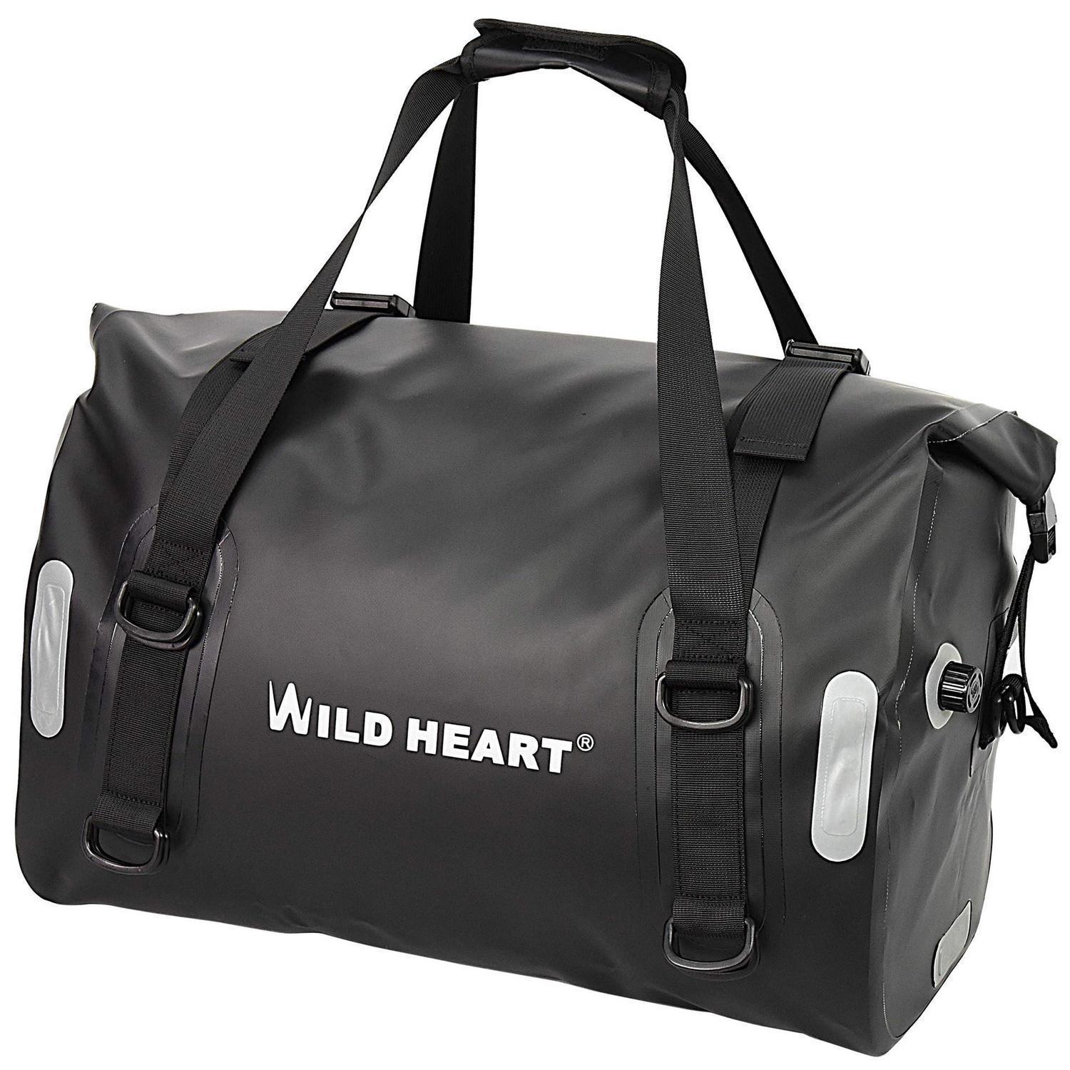 Wasserdichte Motorradtasche 55l-77l Mit Rollverschluss Und Reflektoren