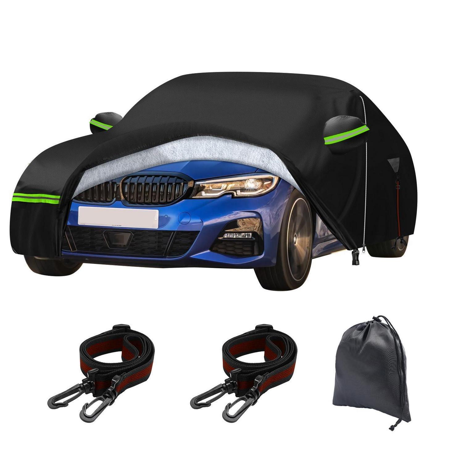 Autoabdeckung 6-lagig Wasserdicht Für Bmw 3er 2012-2018, Allwetter-vollgarage Mit Reißverschluss