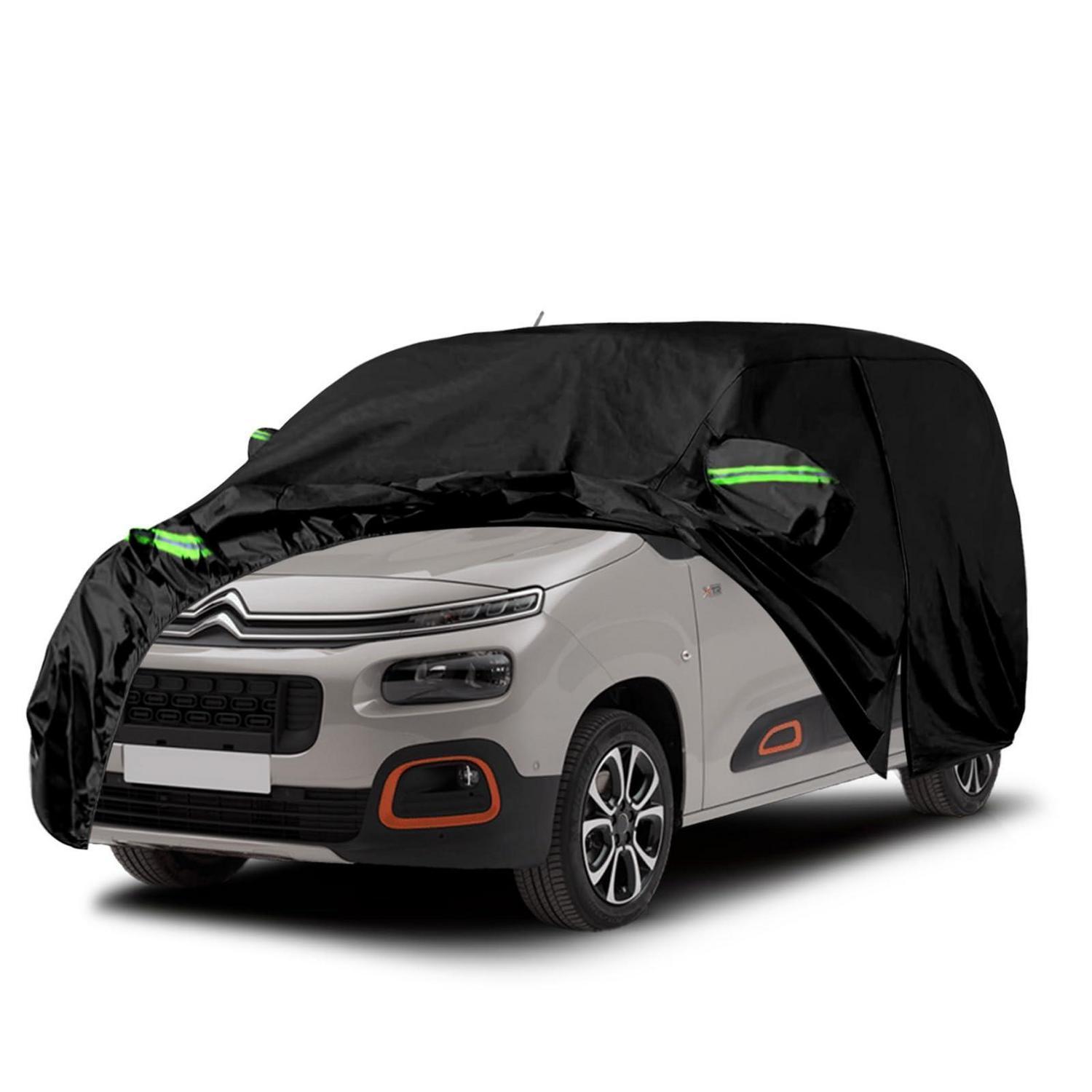 Autoabdeckung Wasserdicht Für Citroen Berlingo 2018-2024 Lwb, Atmungsaktiv, Mit Reißverschluss