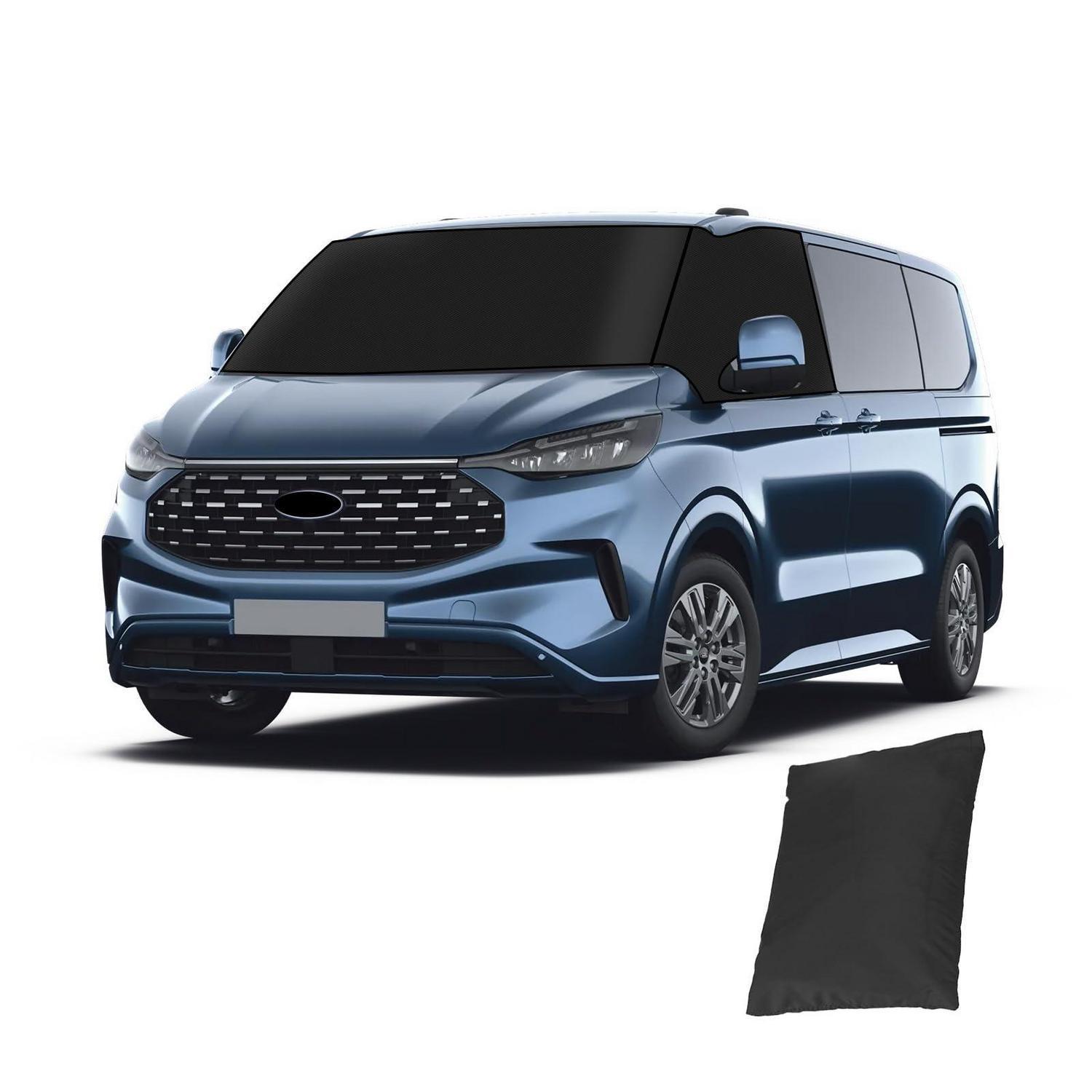 Windschutzscheibenabdeckung Für Ford Transit Custom 2012-2022, 600d Oxford, Wasserdicht, Verdunkelung