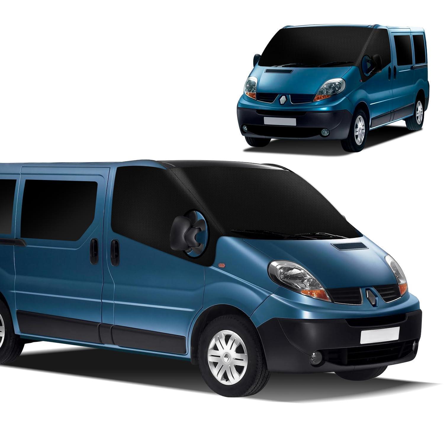 Windschutzscheibenabdeckung Für Renault Trafic 2001-2014, 600d Wasserdicht, Sonnenschutz, Thermomatte