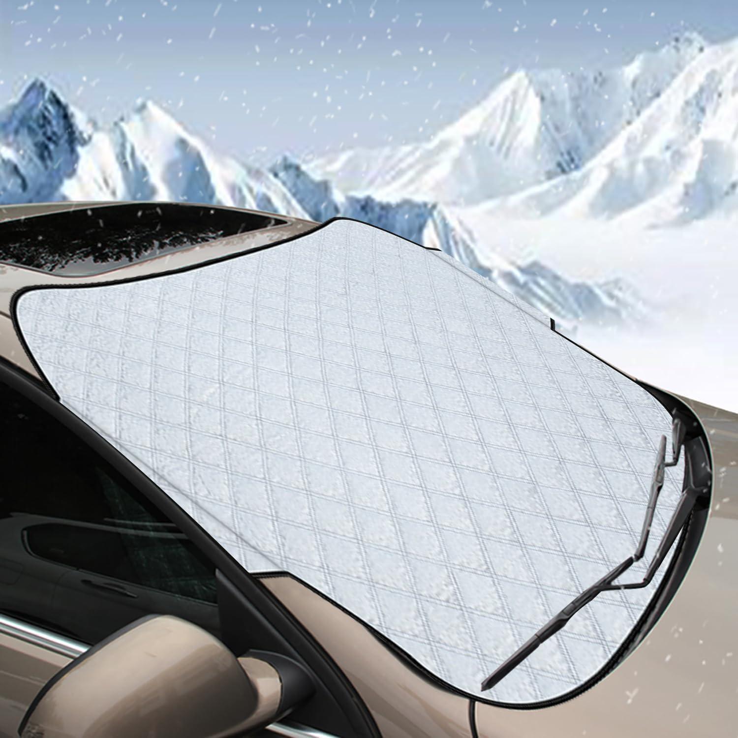 Auto Frontscheibenabdeckung Sonnenschutz Winter Frostschutz 190x95cm