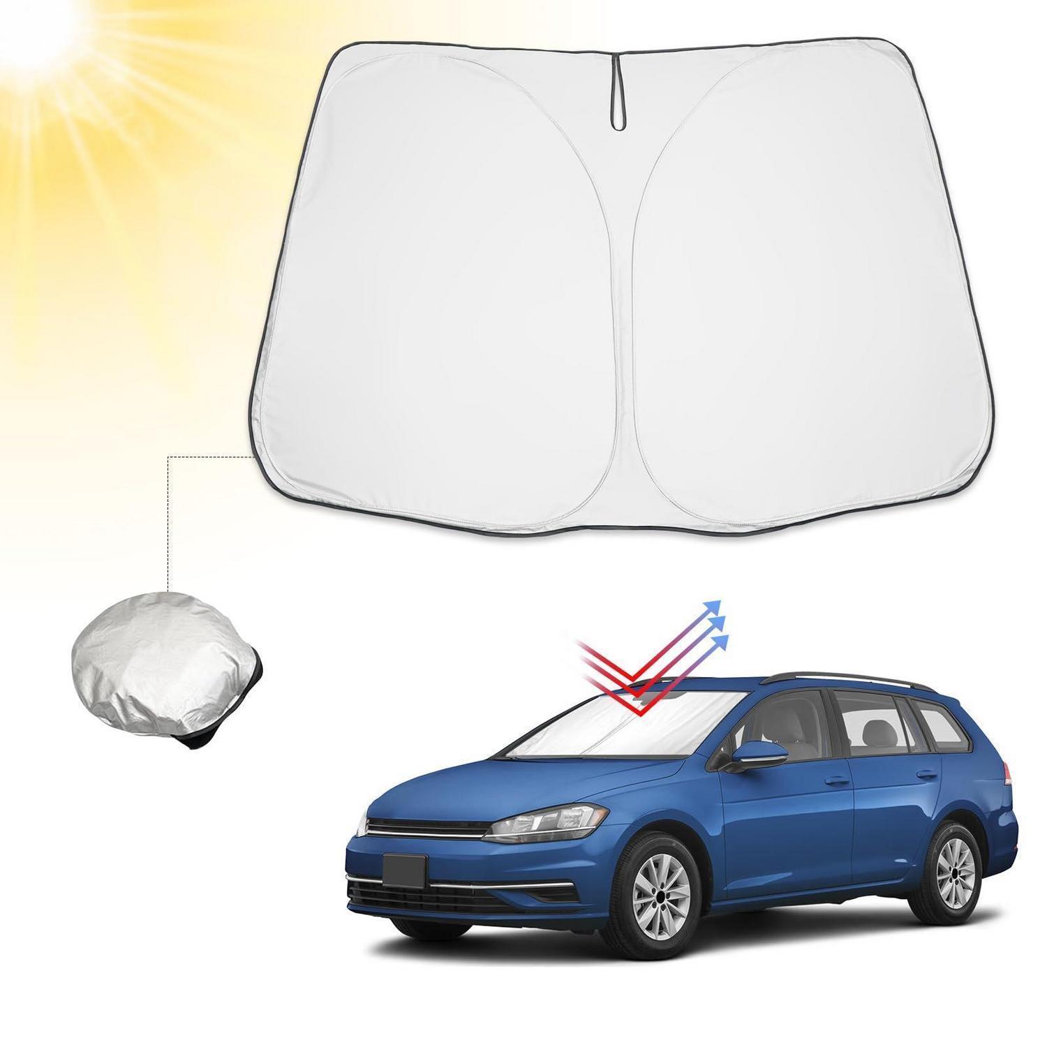 Frontscheibenabdeckung Faltbar Uv-schutz Für Vw Golf 7 7.5 2013-2019