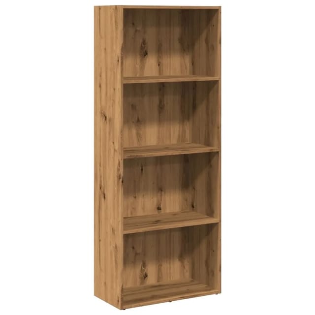 vidaXL Bücherregal Artisan-Eiche 60x30x152 cm Holzwerkstoff 857916