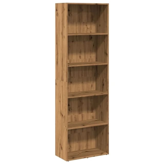 vidaXL Bücherregal Artisan-Eiche 60x30x189 cm Holzwerkstoff 857925