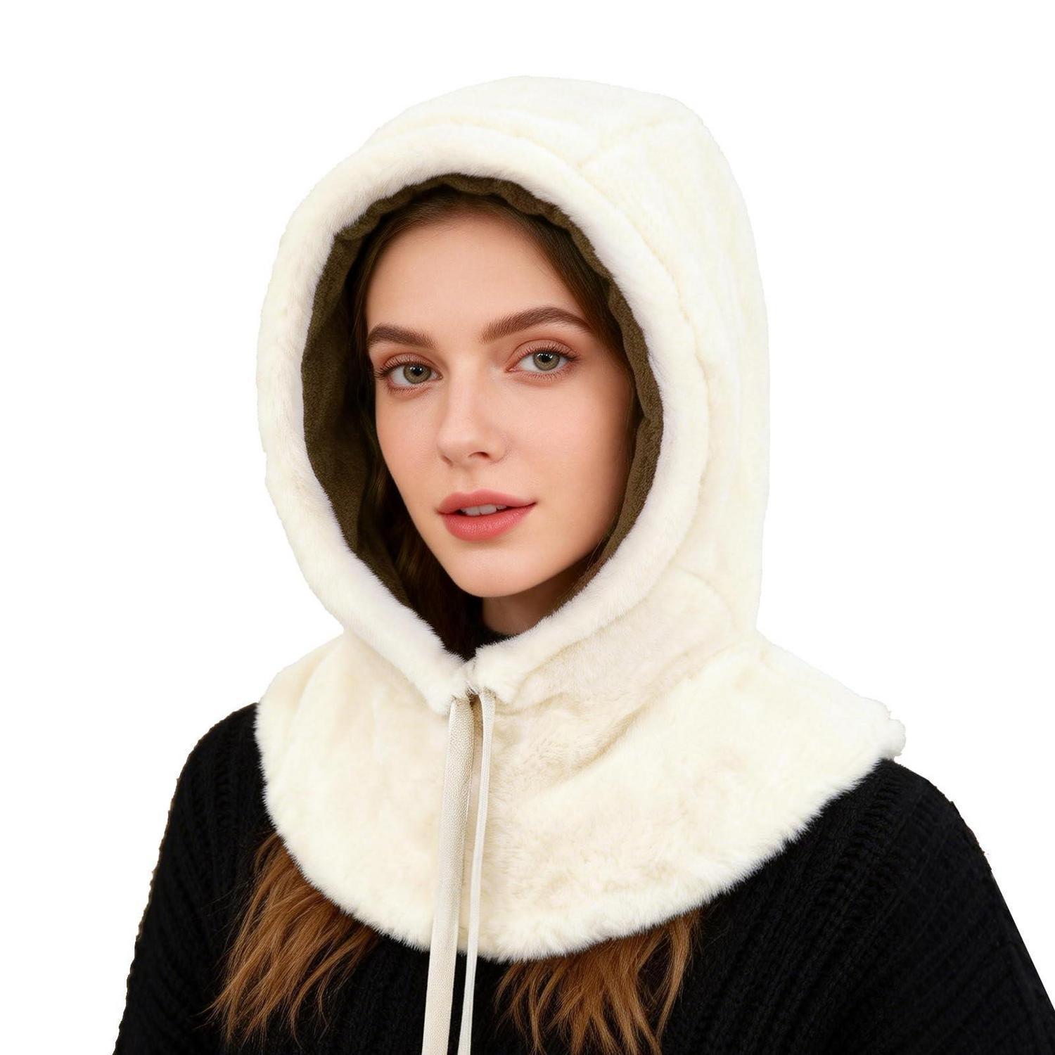 Warme Sturmhaube Mit Fleece-futter Für Damen, Winddicht, Verstellbar