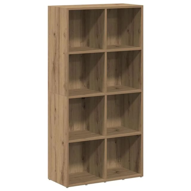 vidaXL Bücherregal Artisan-Eiche 66x30x130 cm Holzwerkstoff 855779