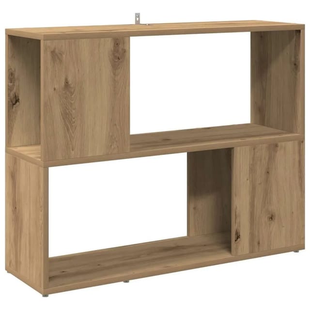 vidaXL Bücherregal/Raumteiler Artisan-Eiche 80x24x63 cm 856735
