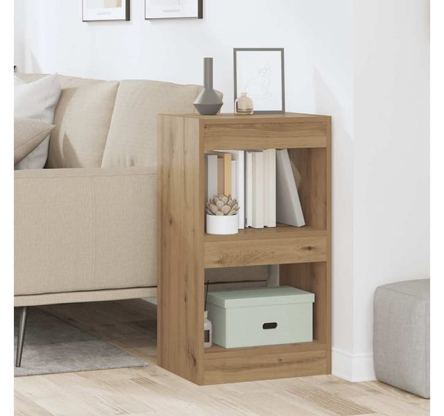 vidaXL Bücherregal/Raumteiler Artisan-Eiche 40x30x72 cm 856811