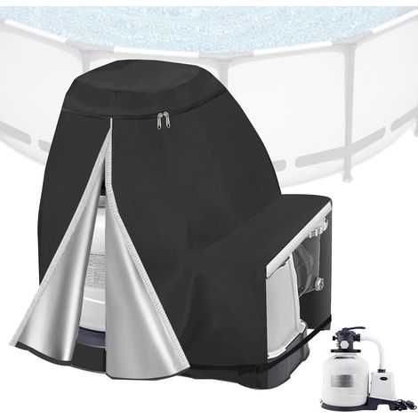 600d Poolpumpenabdeckung – Für Poolpumpen – Sandfilter – 70 X 65 X 55 Cm