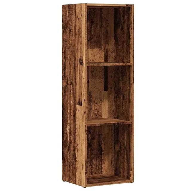 vidaXL Bücherregal Altholz-Optik 36x30x114 cm Holzwerkstoff 855774