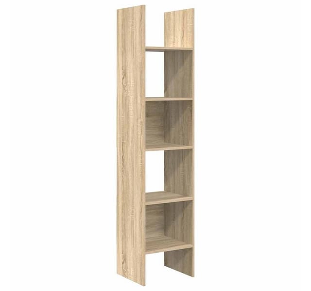 vidaXL Bücherregal Sonoma-Eiche 40x35x180 cm Holzwerkstoff 803401