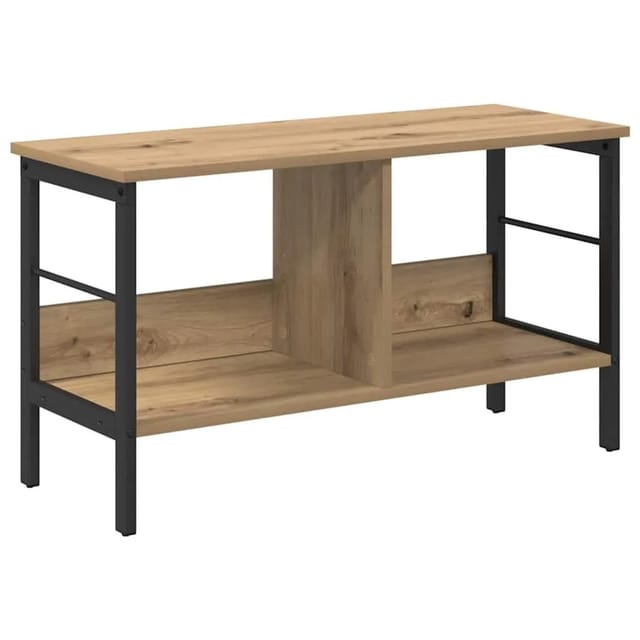 vidaXL Bücherregal Artisan-Eiche 82 x 32 x 47 cm Holzwerkstoff 884005