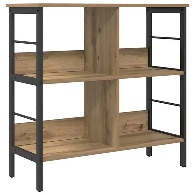 vidaXL Bücherregal Artisan-Eiche 82 x 32 x 79 cm Holzwerkstoff 883999