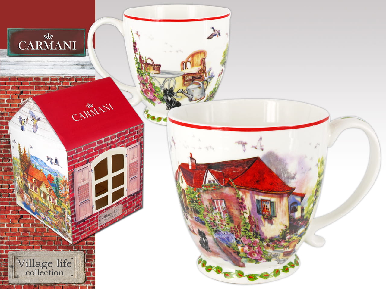 Carmani, Becher - Red Manor House/country Life