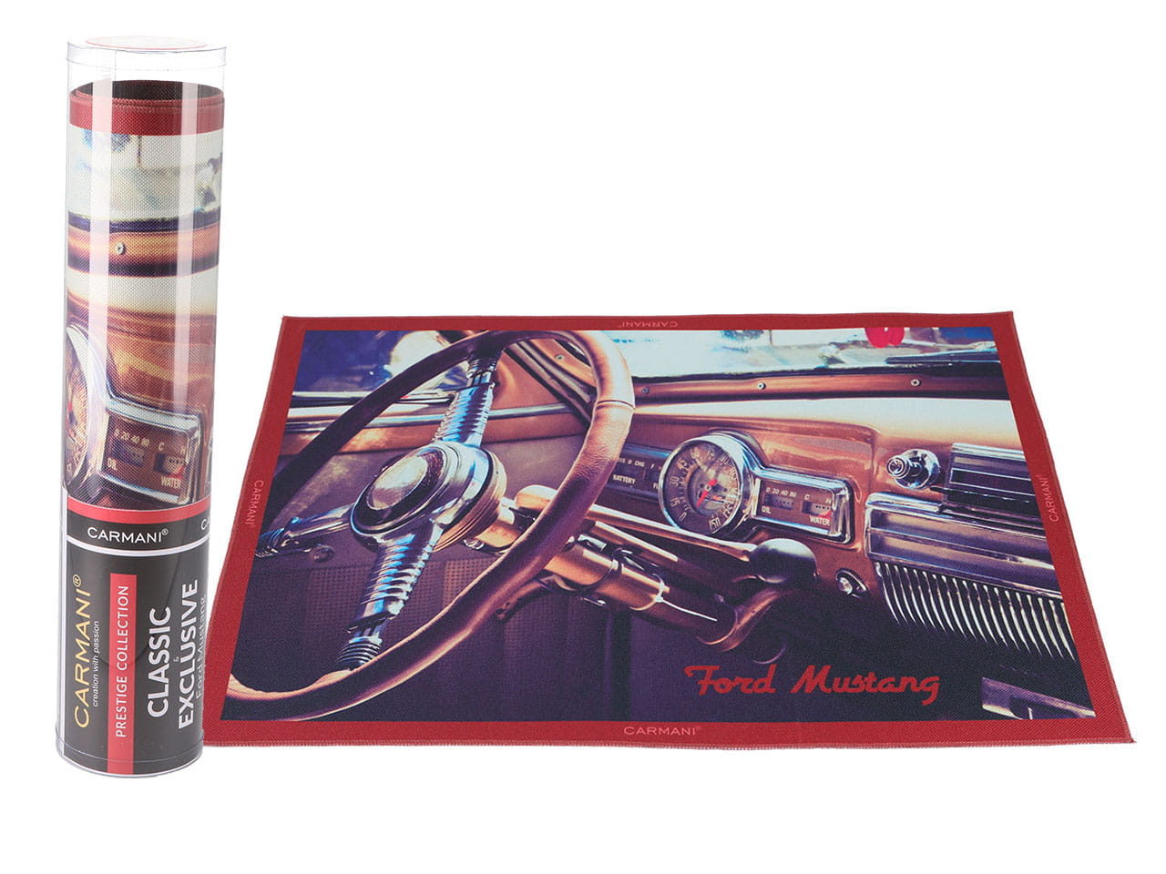 Tischset – Klassisch & Exklusiv, Ford Mustang – Interieur (carmani)