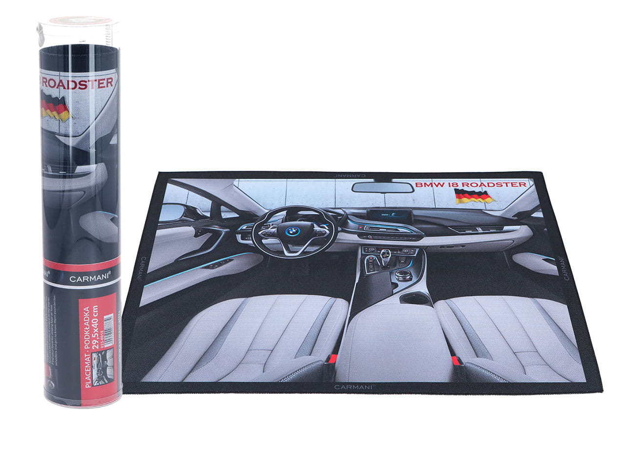 Tischset – Klassisch & Exklusiv, Bmw I8 Roadster (carmani)