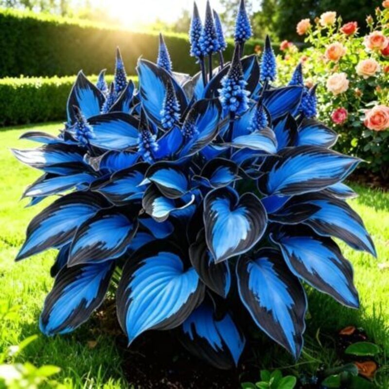 – 100 Hosta-sorten – Farbenfrohes Laub – Üppige Wahl Für Blattakzente – Halbschatten Bis Schatten