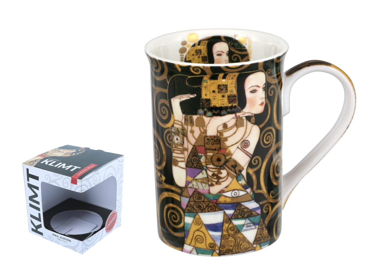 Carmani, Klassische Neue Tasse - G. Klimt Wartend